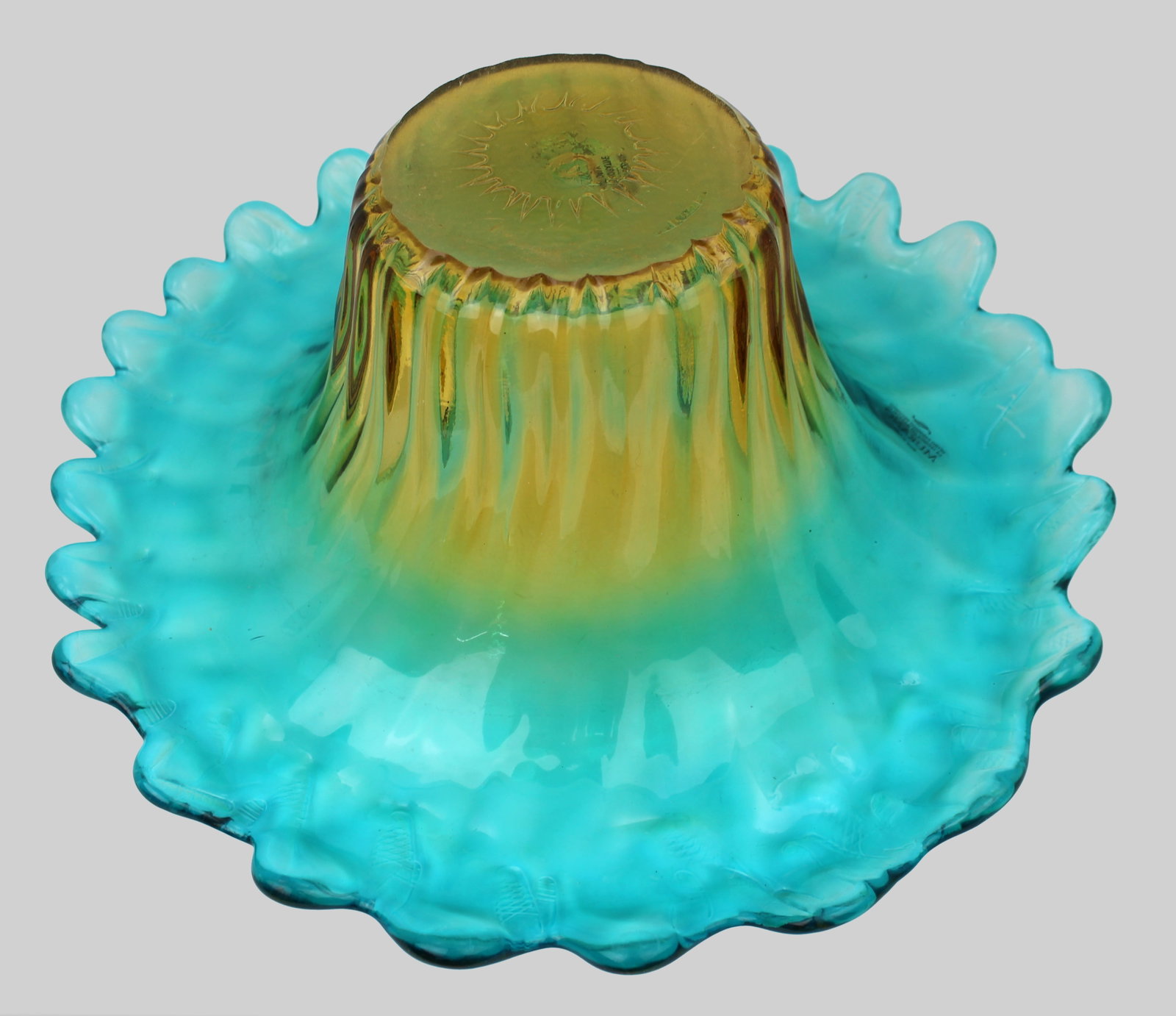 Large Murano Art Glass Centrepiece Bowl - 10