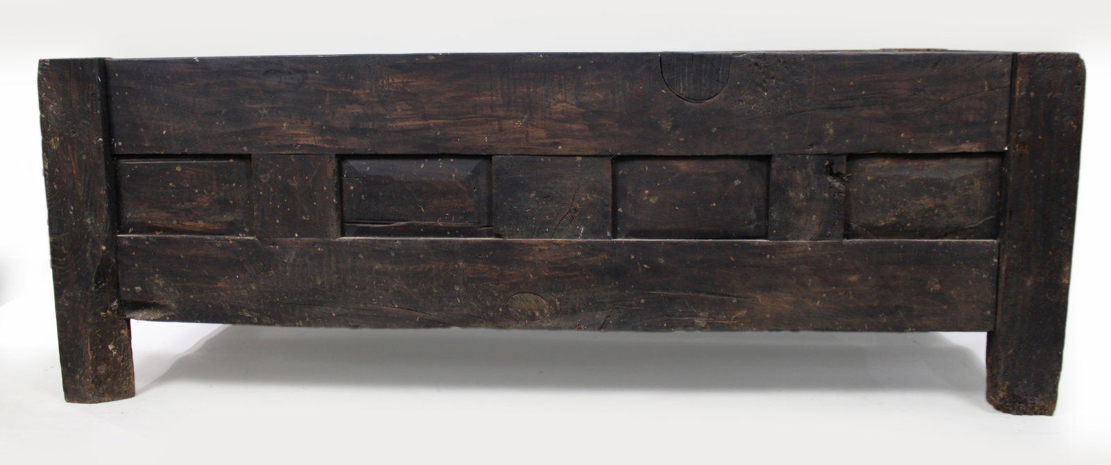 Antique 18th Century French Provincial Oak Coffer Chest - 15