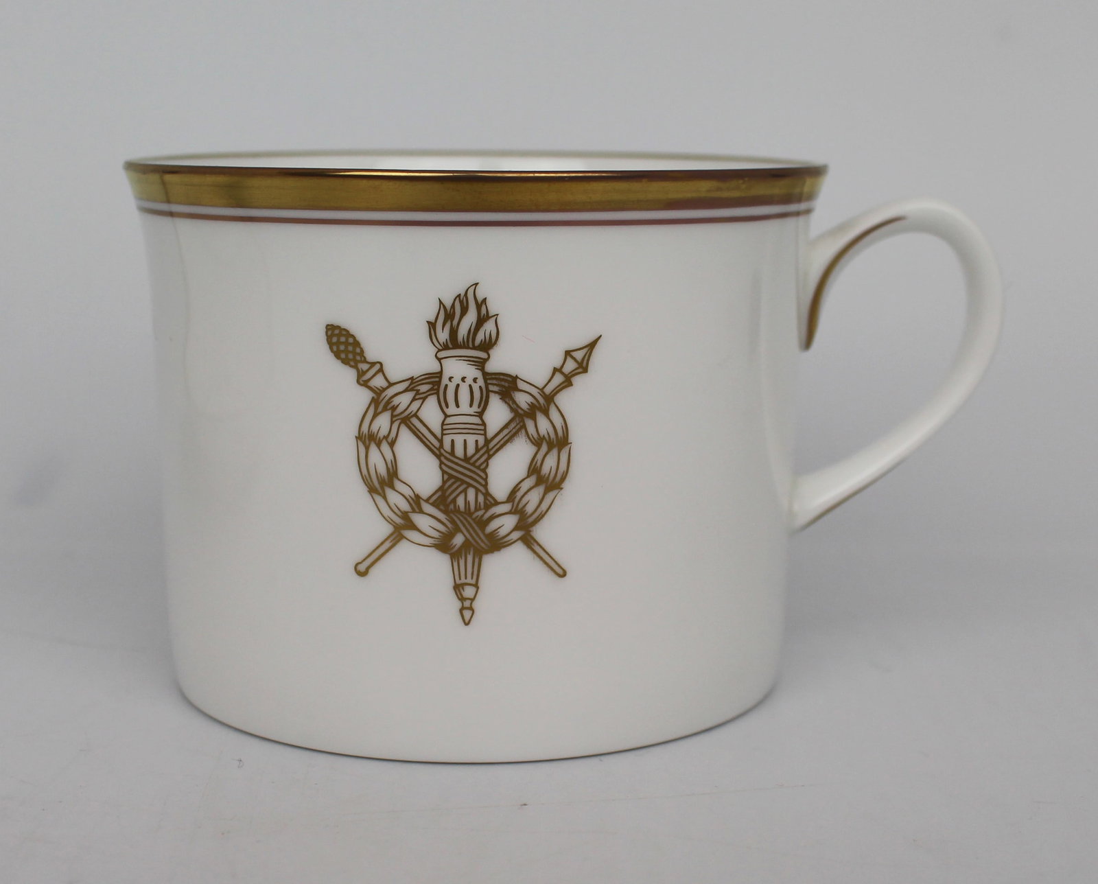 Royal Worcester Commemorative Tea Cup & Saucer Retailed by Harrods - 2