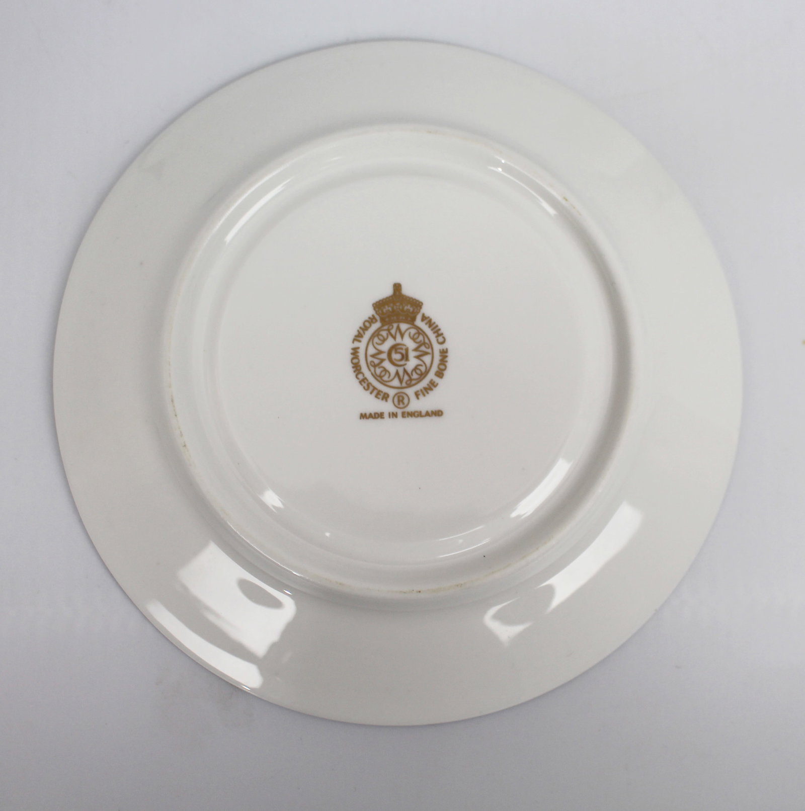 Royal Worcester Commemorative Tea Cup & Saucer Retailed by Harrods - 5