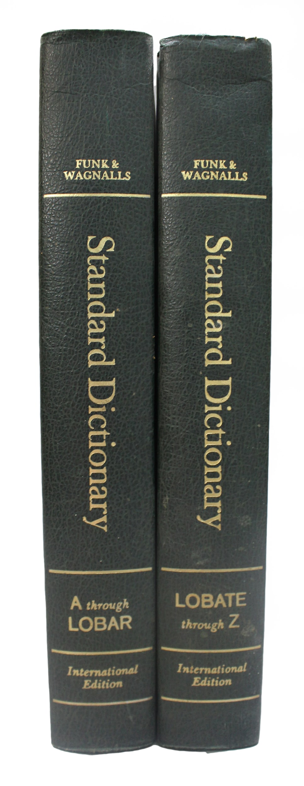 Funk & Wagnalls Standard Dictionary of the English Language 2 Volumes: Title: Funk & Wagnalls Standard Dictionary of the English Language 2 Volumes Description: Funk & Wagnalls Standard Dictionary of the English Language 2 Volumes Condition: Used Delivery