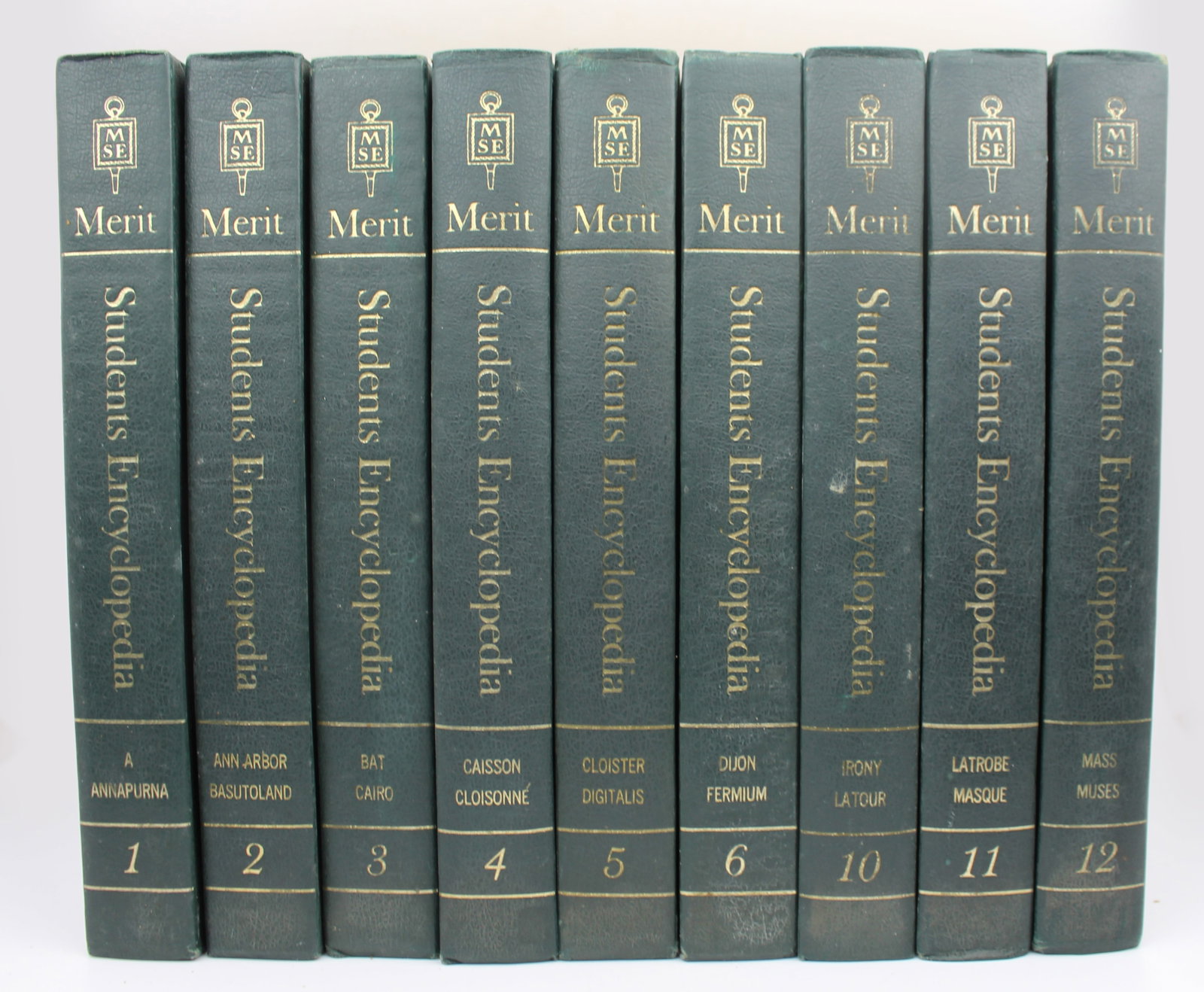 Merit Students Encyclopedia – 9 Volumes, 1967–1978: Title: Merit Students Encyclopedia – 9 Volumes, 1967–1978 Description: Merit Students Encyclopedia – 9 Volumes, 1967–1978 A part set of the Merit Students Encyclopedia,