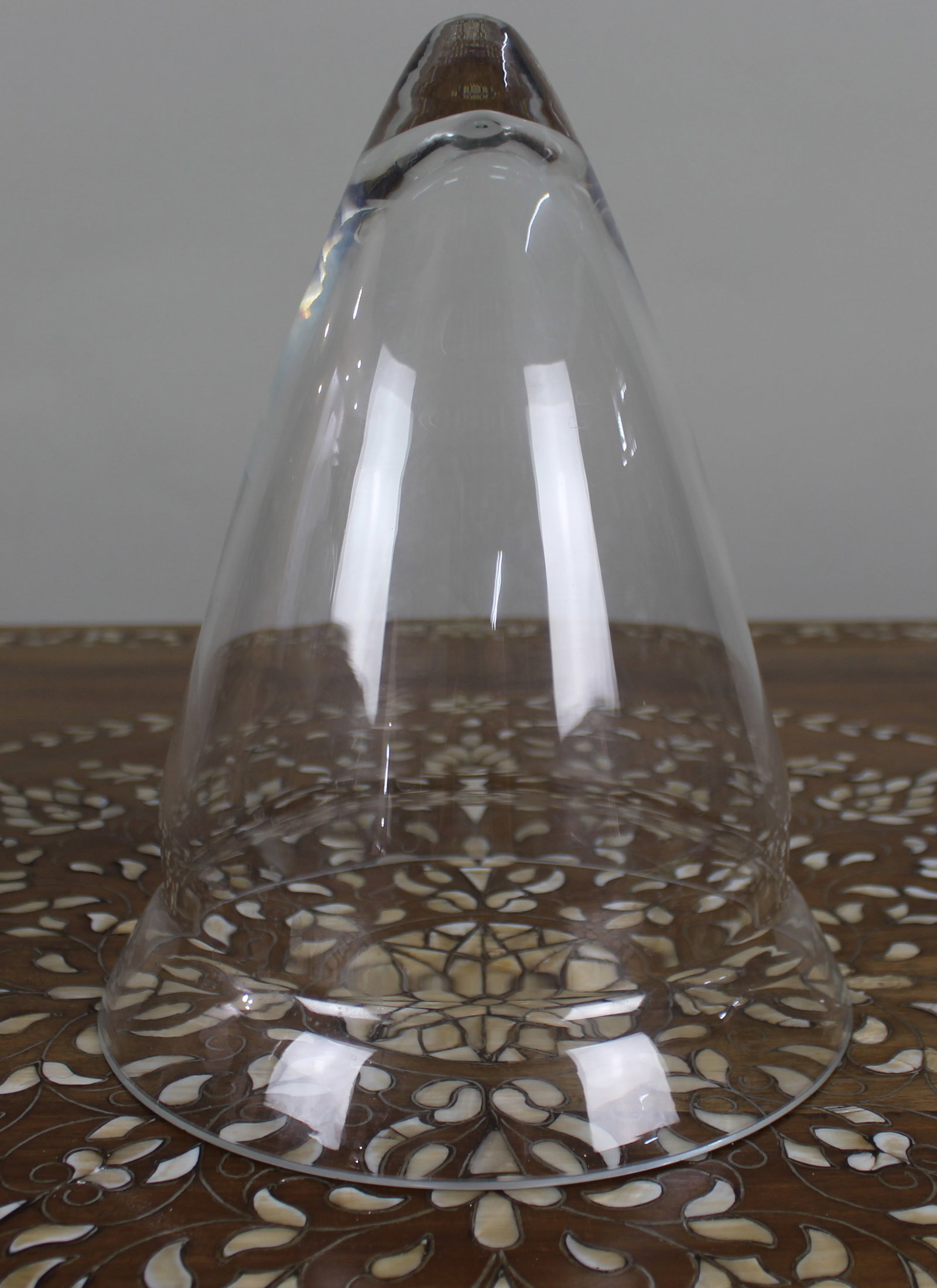 Large Hand-Blown Glass Cloche / Bell Jar, c.1900 (1 of 3)
