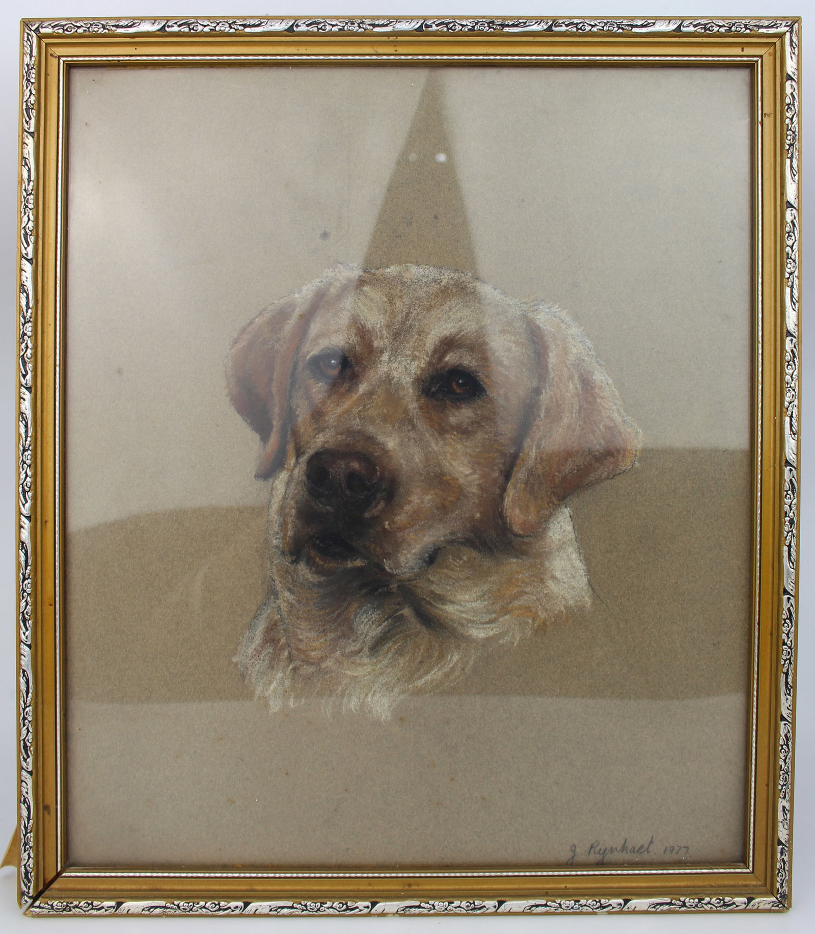 Pair of Original Pastel Animal Portraits by Jeanne Rynhart (1946-2020) - 5