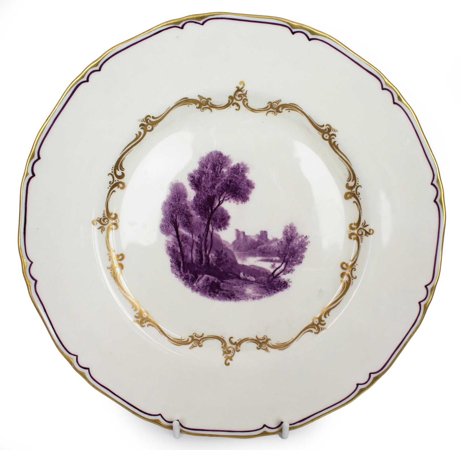 Royal Worcester The Chamberlain Cabinet Plate 1950 (1 of 4)
