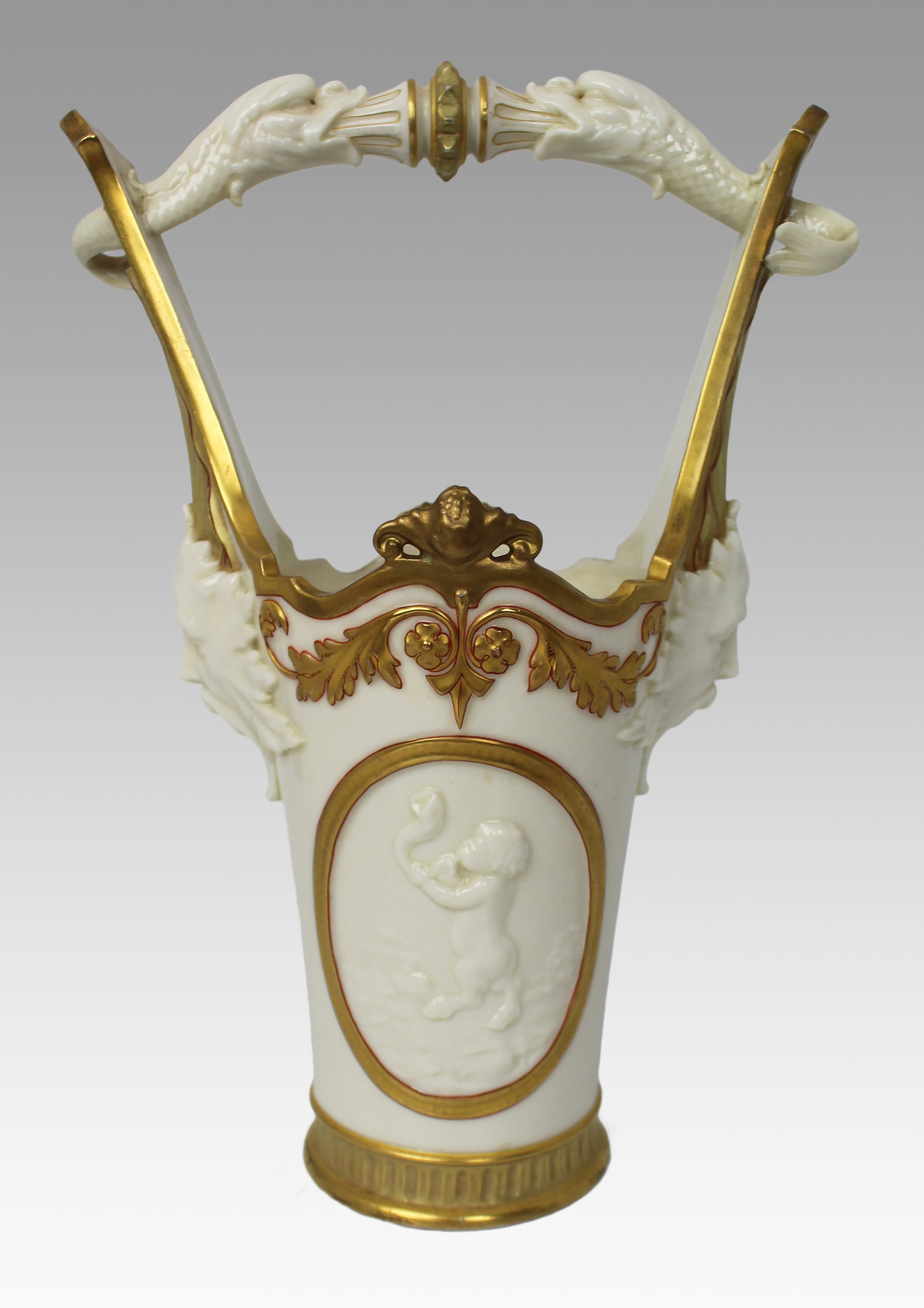 Royal Worcester Exhibition Vase – Retailed by A.B. Daniell & Son, 1884 - 11