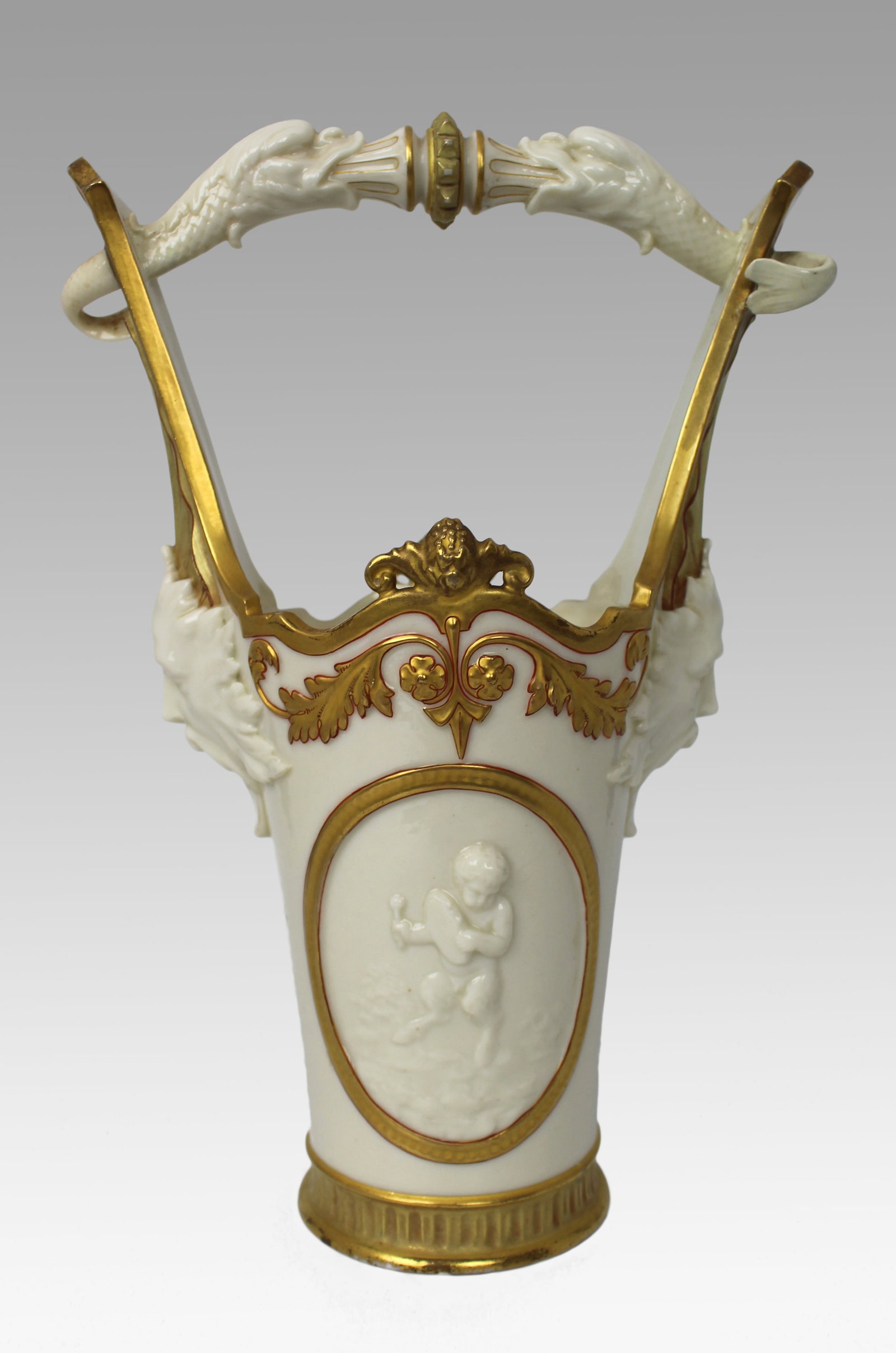 Royal Worcester Exhibition Vase – Retailed by A.B. Daniell & Son, 1884 - 8