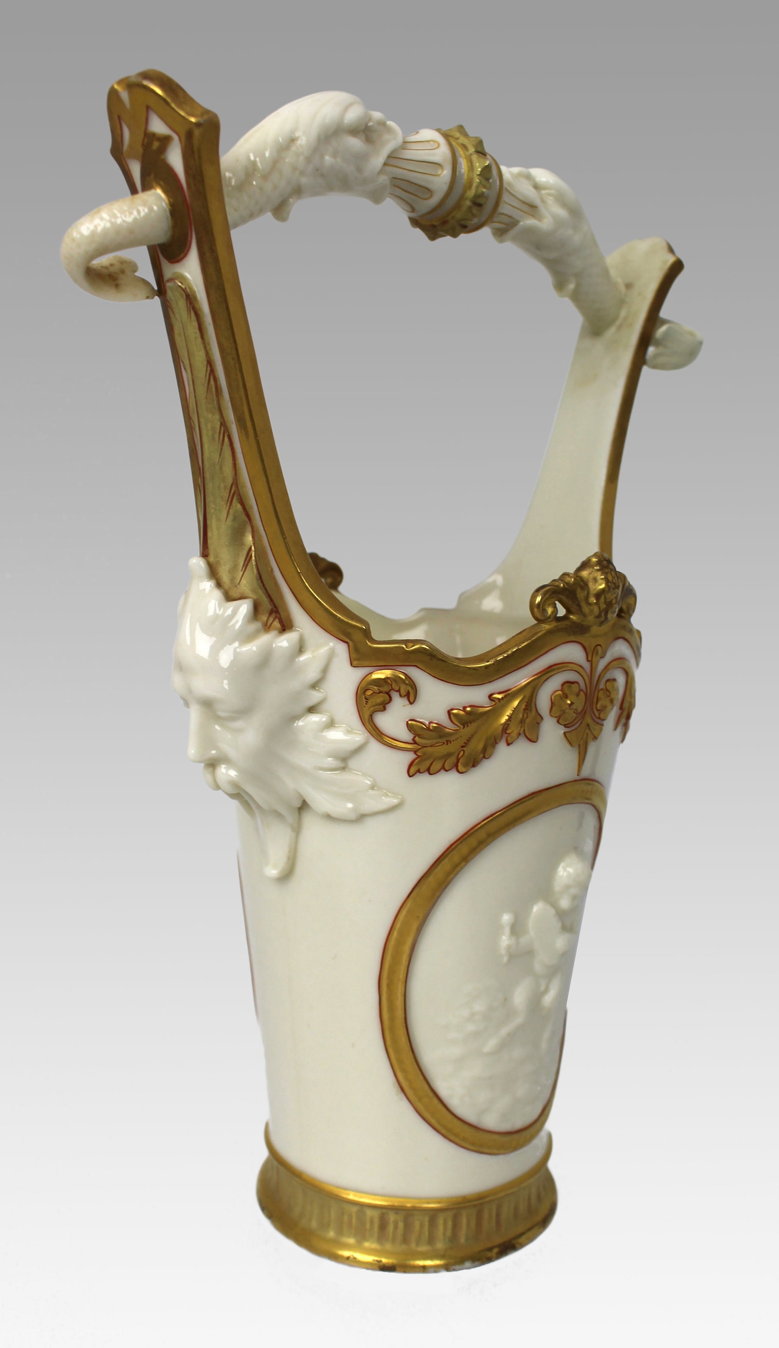 Royal Worcester Exhibition Vase – Retailed by A.B. Daniell & Son, 1884 - 9