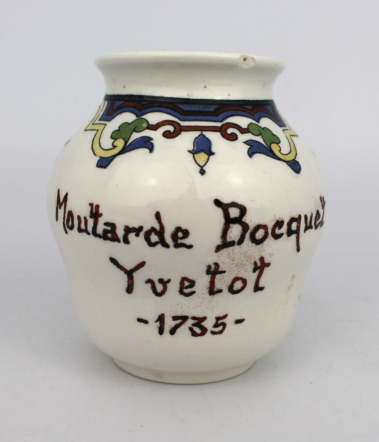 Moutarde Bocquet Mustard Pot Vase (1 of 4)