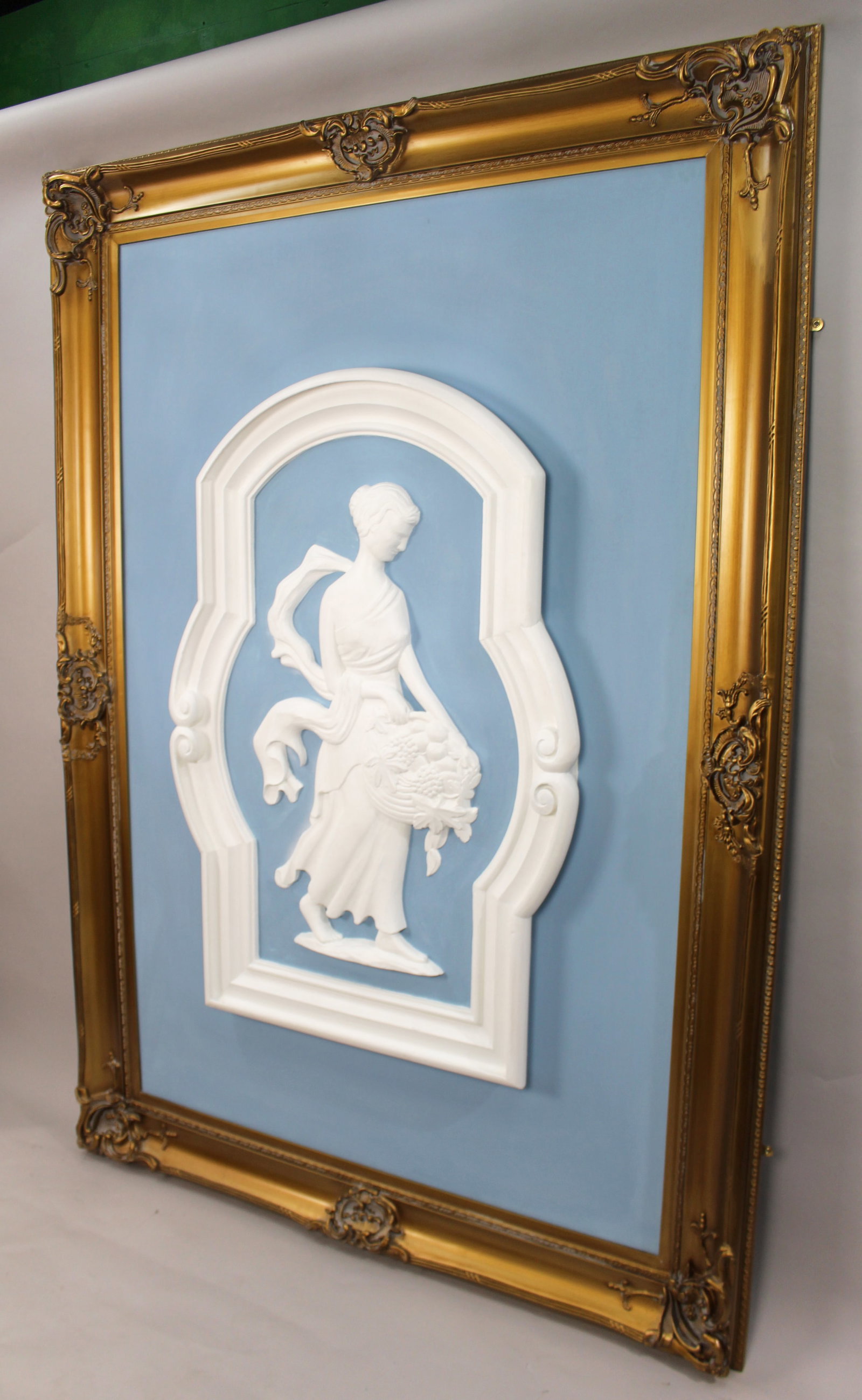 Set of 4 Plaster Panels - 16