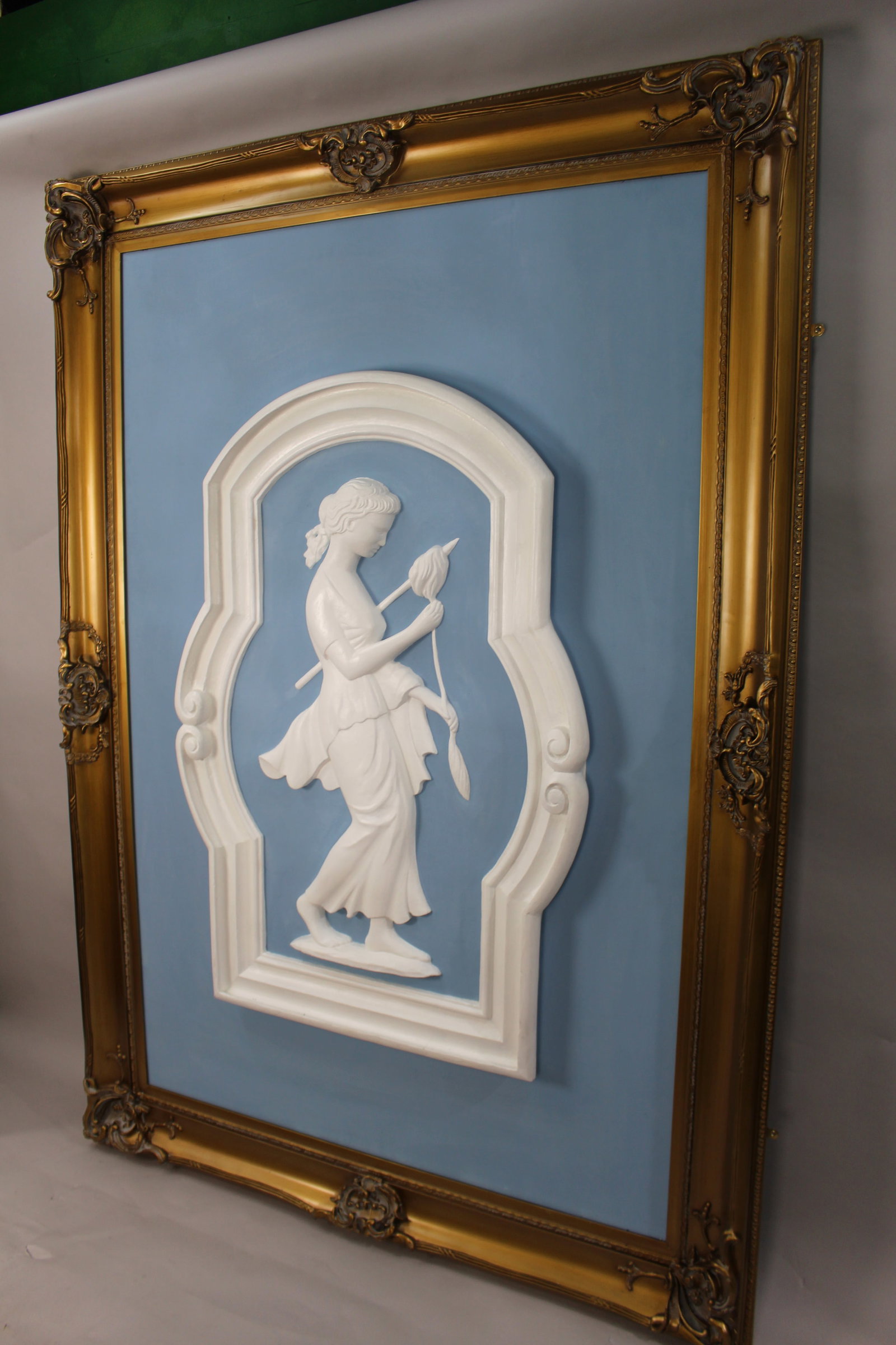 Set of 4 Plaster Panels - 8