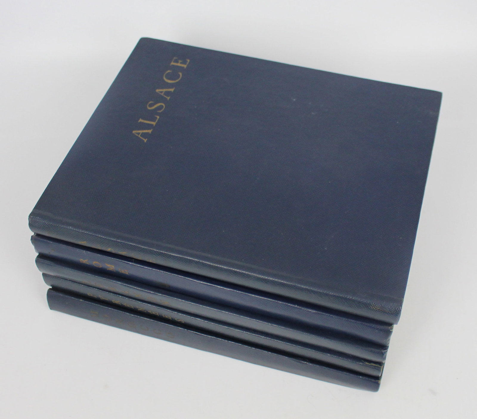 5 Volumes Les Albums des Guides Bleus, Librairie Hachette – 1950s - 2