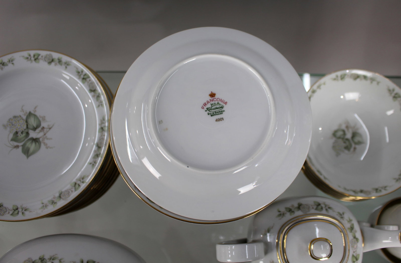 Extensive Franconia Krautheim “Summer Bloom“ Dinner Tea Service - 6