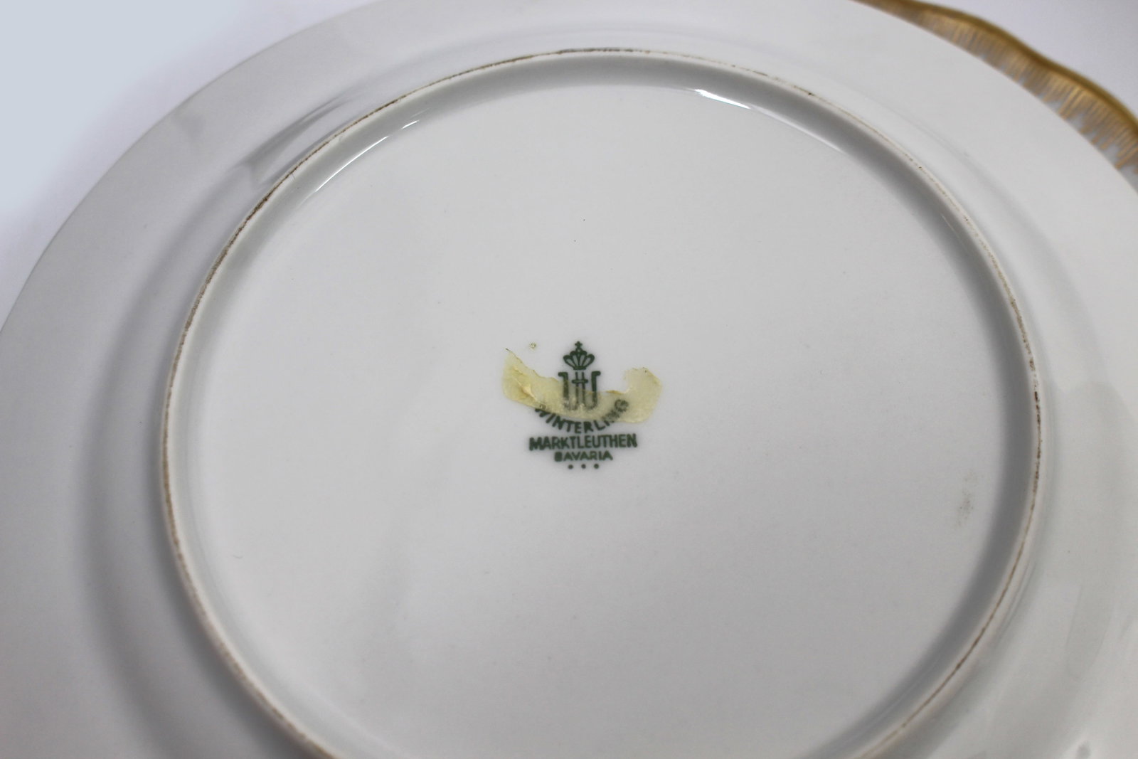 23 Piece Winterling Bavaria White & Gold Porcelain Coffee Service - 3