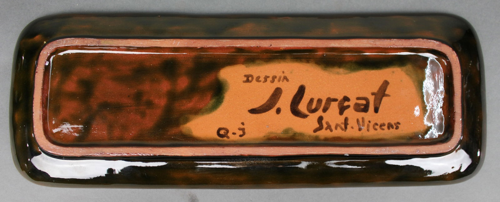 French Studio Pottery Jean Lurçat Sant-Vicens c.1950 - 4