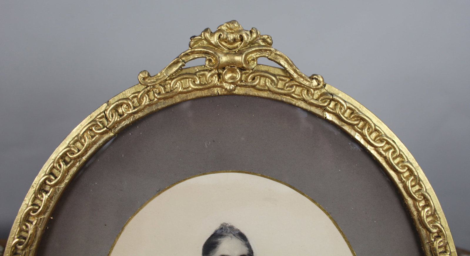 Pair of Mid 19th c. Oval Drawings by C.Reimann - 6