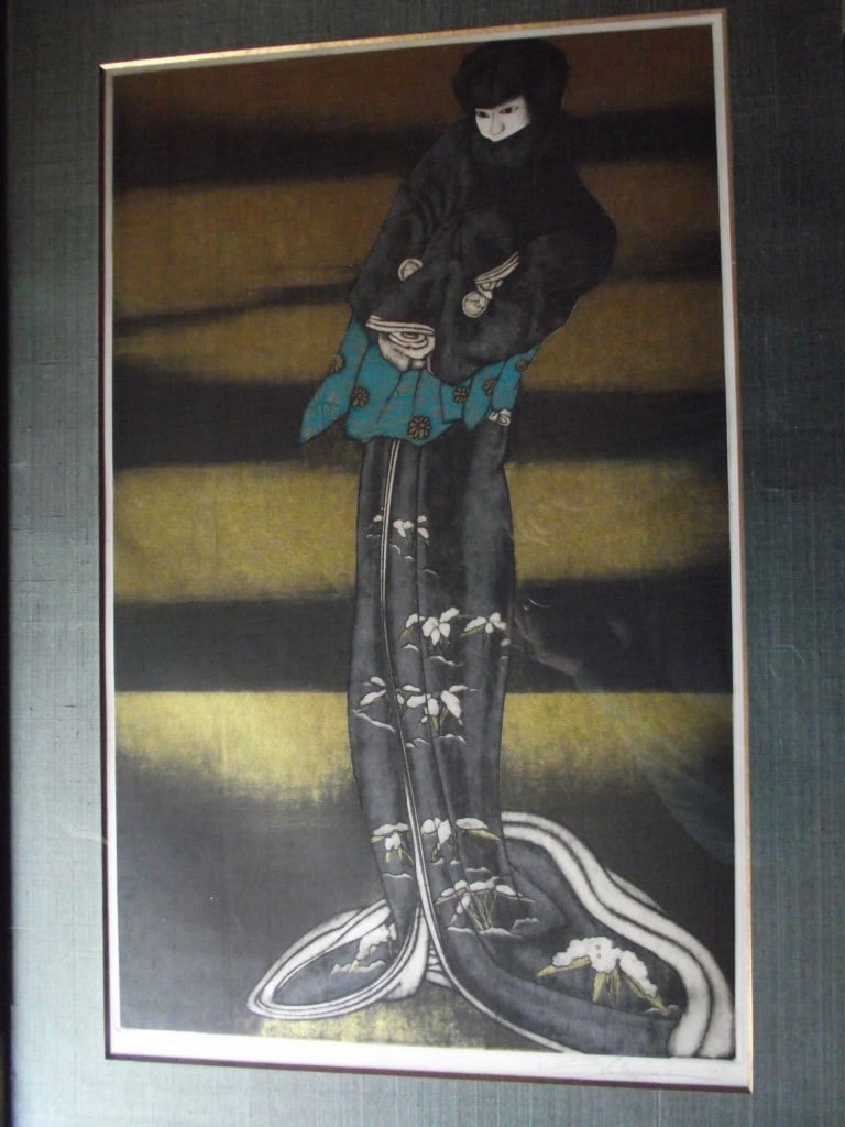 Shizuo Nishizawa (1912-1997) - Limited Edition No.1/30 Etching/Silkscreen "Tamate Gozen" - 16