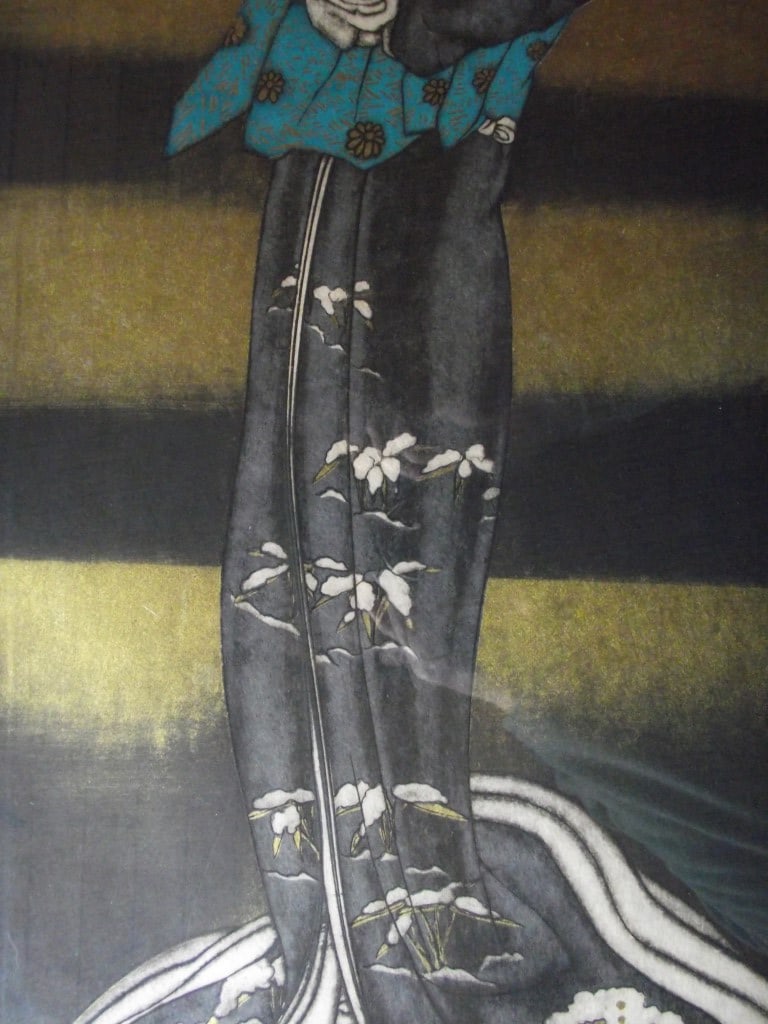 Shizuo Nishizawa (1912-1997) - Limited Edition No.1/30 Etching/Silkscreen "Tamate Gozen" - 18