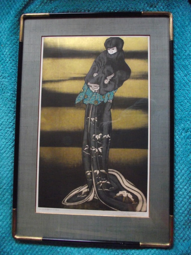 Shizuo Nishizawa (1912-1997) - Limited Edition No.1/30 Etching/Silkscreen "Tamate Gozen": Title: Shizuo Nishizawa (1912-1997) - Limited Edition No.1/30 Etching/Silkscreen "Tamate Gozen" Description: Shizuo Nishizawa (1912-1997) - Limited Edition No.1/30 Etching/Silkscreen "Tamate