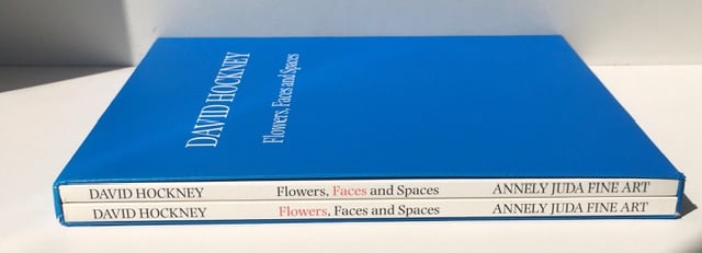 David Hockney (b 1937-2026) ‘Flowers, Faces and Spaces’ Two volume in Slipcase, Out of P - 6
