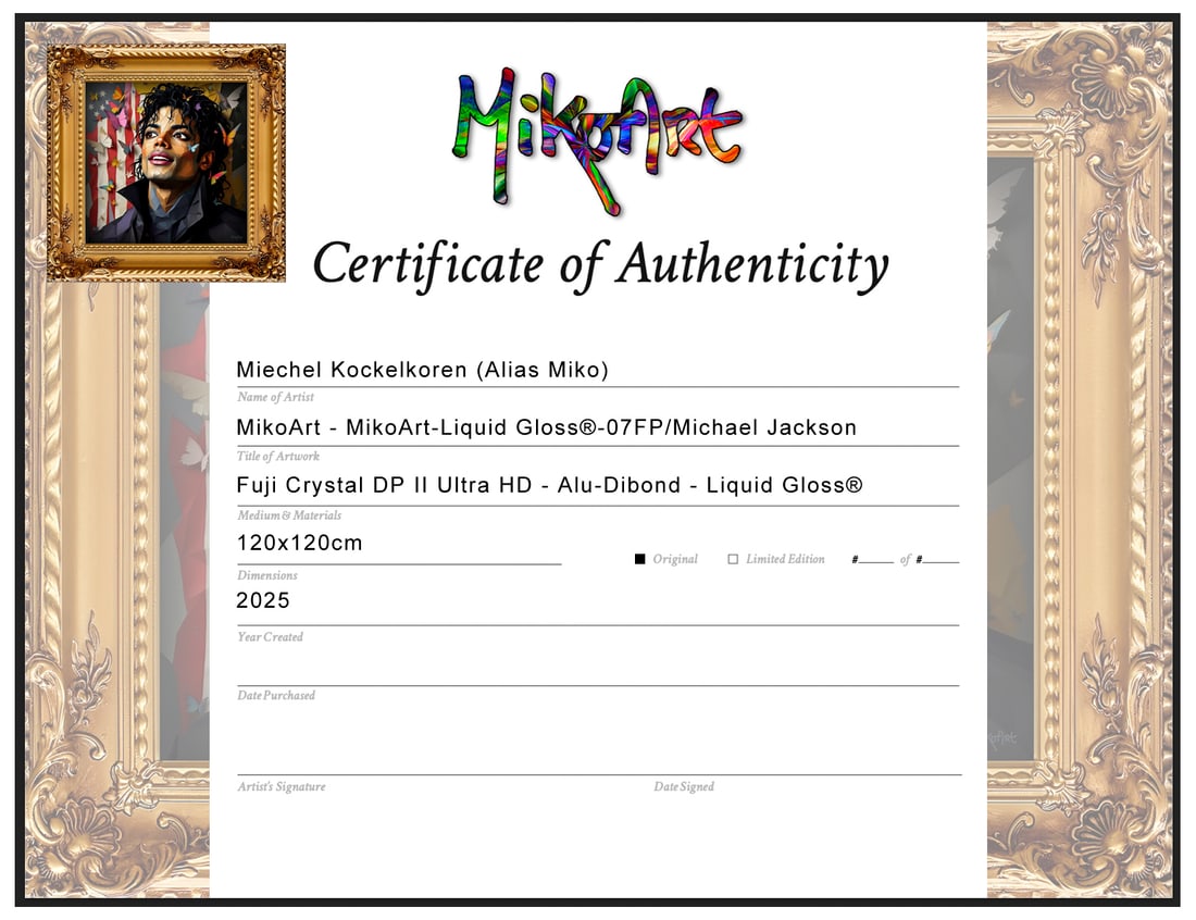MikoArt - Epoxy Liquid Gloss - 07FP/Michael Jackson - 3