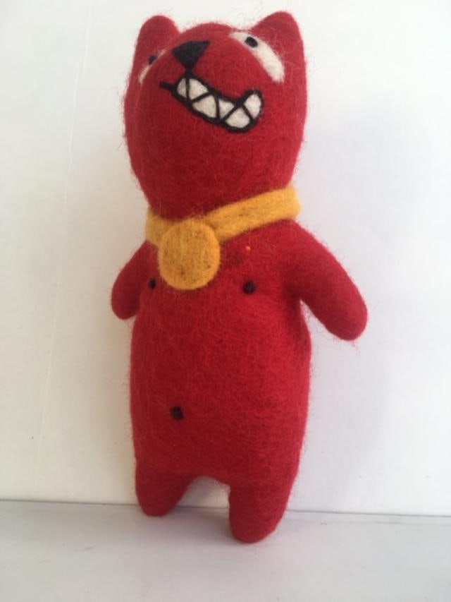 Grayson Perry RA (b ) Red Alan Measles Stuffed Toy Collectible Grayson Perry RA Royal Academy, 20... - 2