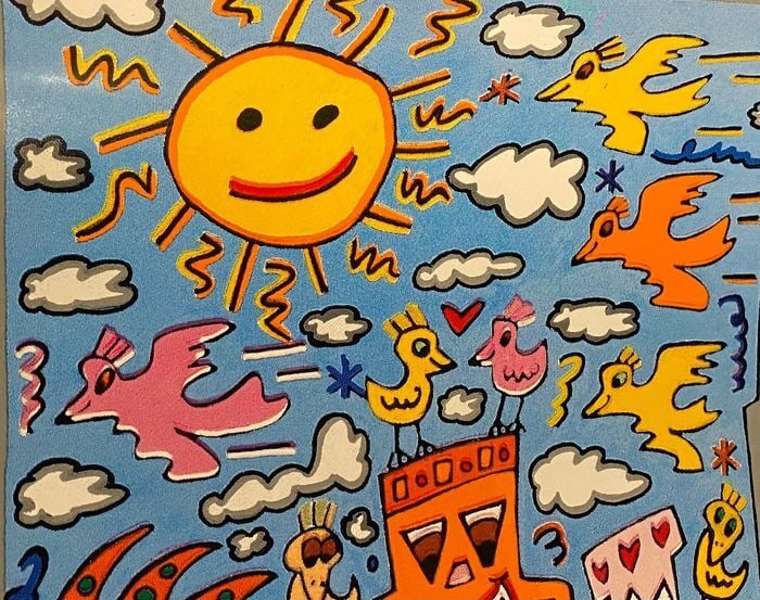 James Rizzi (1950-2011) - The City That Never Sleeps. Hand Signed 1998 (#0417.01) - 8