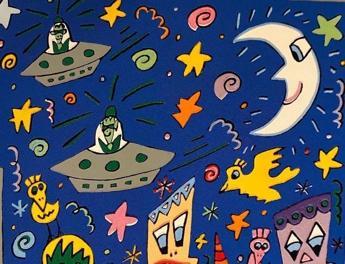 James Rizzi (1950-2011) - The City That Never Sleeps. Hand Signed 1998 (#0417.01) - 9