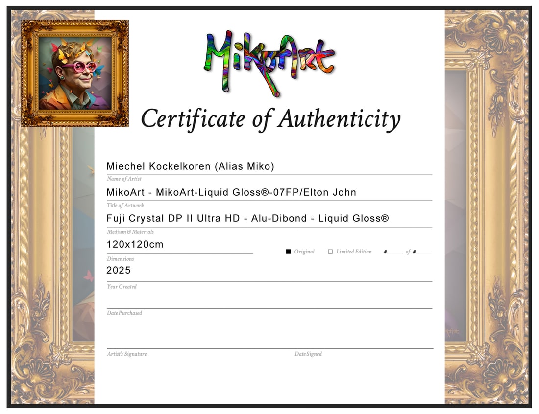 MikoArt - Epoxy Liquid Gloss - 07FP/Elton John - 3