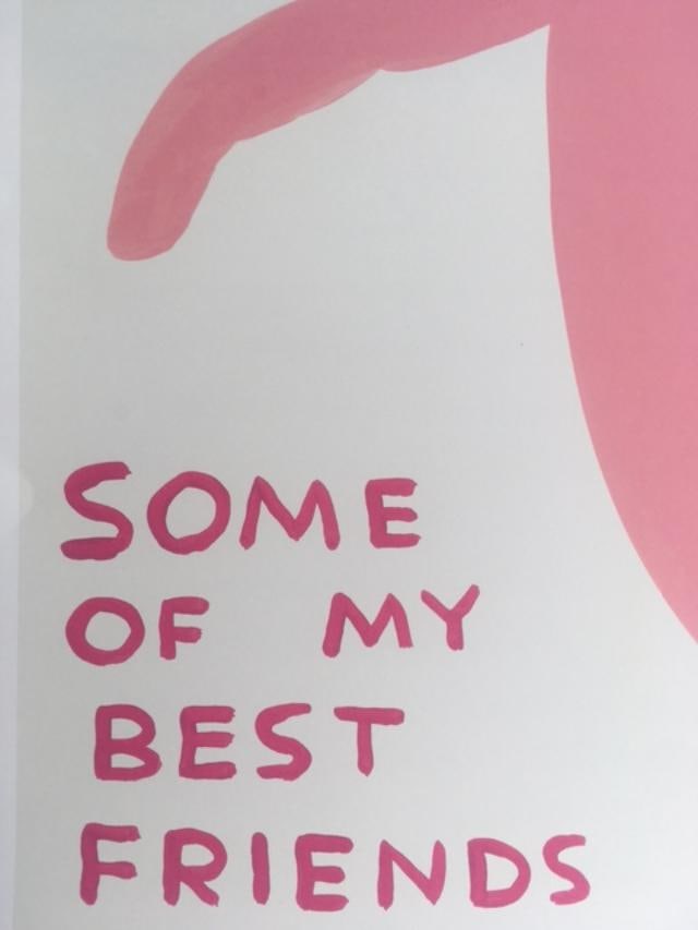 David Shrigley OBE (b 1968) ‘Some of My Best Friends Are Pigs’ Offset Lithograph, Editio - 8