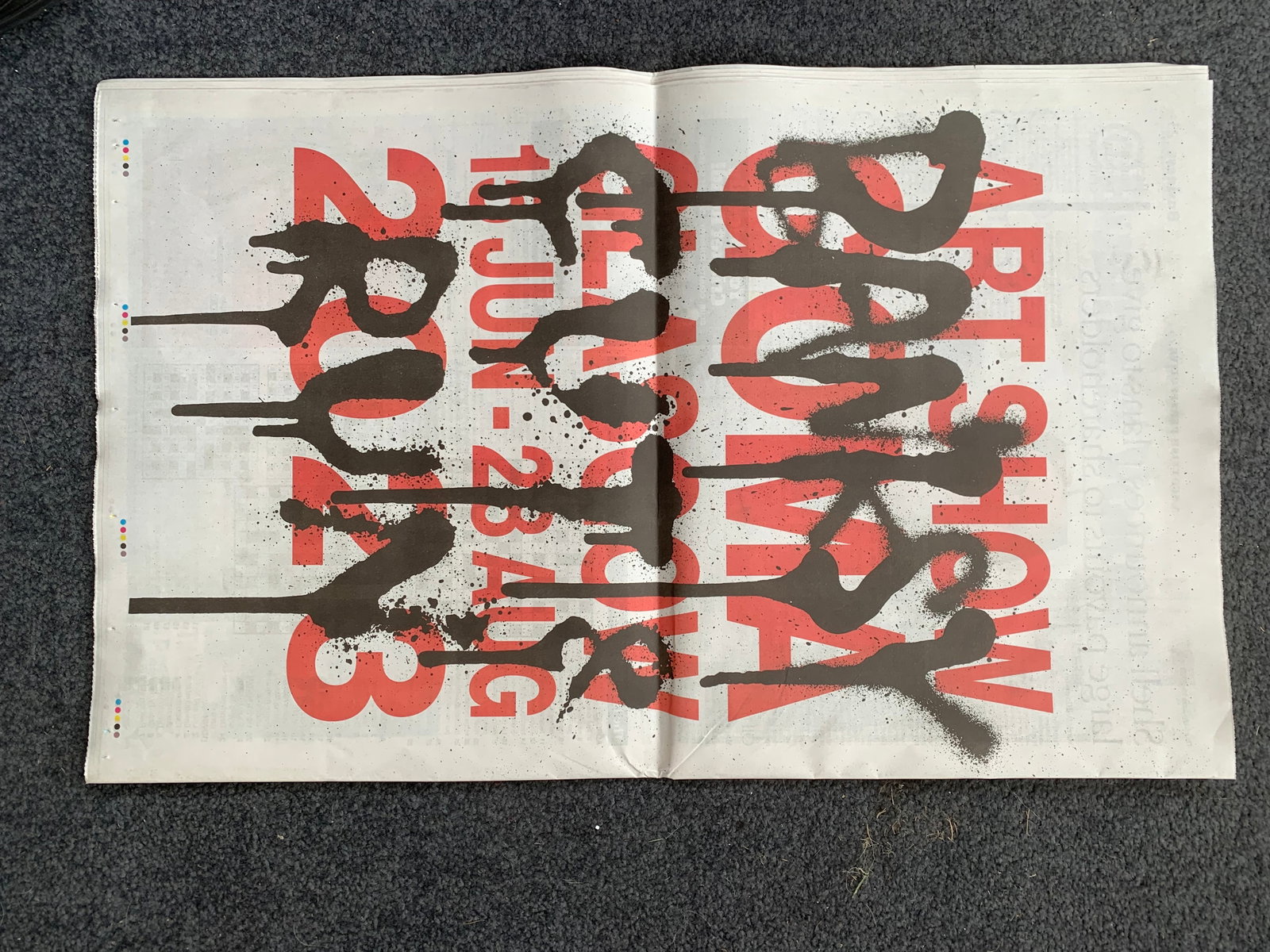 Banksy Limited Edition Glasgow Newspaper Free Post Worldwide - 3