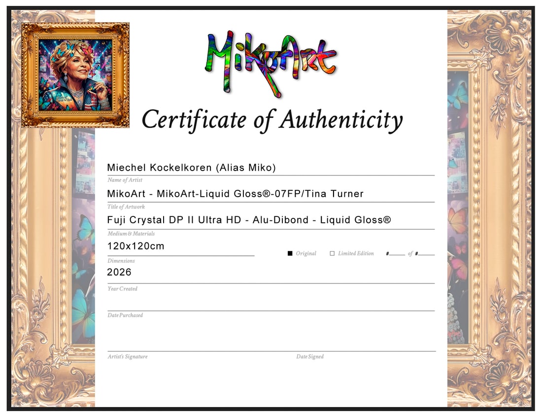 MikoArt - Epoxy Liquid Gloss - 07FP/Tina Turner - 3