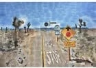David Hockney (1937) ‘Pearl Blossom Highway’ Large Offset Lithograph In Vibrant Colours,: Title: David Hockney (1937) ‘Pearl Blossom Highway’ Large Offset Lithograph In Vibrant Colours, 1986 Description: David Hockney (1937) ‘Pearl Blossom Highway’ Large offset L