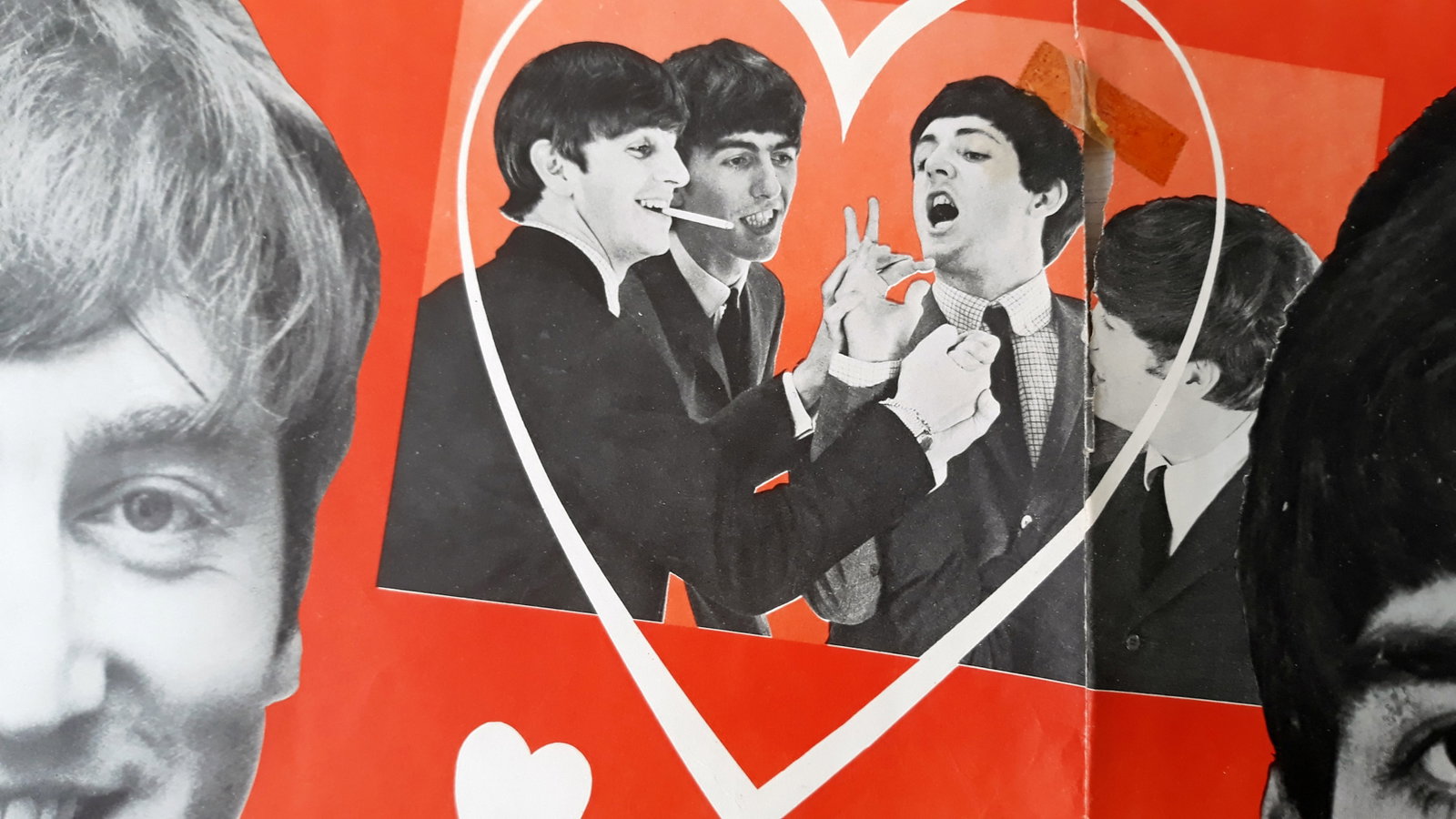 Beatles Pull Out Poster 1964 British Dell Magazine (#0041) - 7