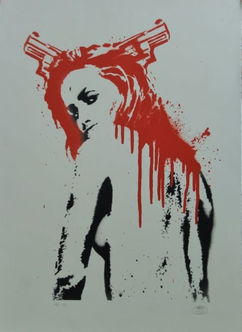 Nick Walker (b 1969) 38 Pigtails, Artists Proof, Signed, Limited Edition, Screen Print On Card, 2...: Title: Nick Walker (b 1969) 38 Pigtails, Artists Proof, Signed, Limited Edition, Screen Print On Card, 2007 Description: NICK WALKER (b 1969) ‘38 Pigtails’, Artists Proof, Signed, limited