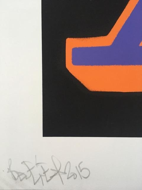 BEN EINE (b.1970) ‘SEX’ Three ways, Circus Shutter Font -Signed, limited edition, screen - 9