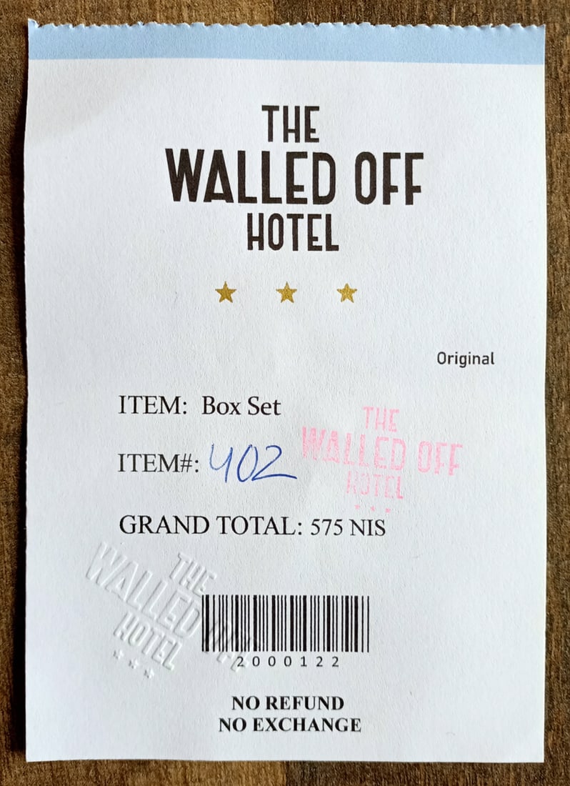 Banksy "Box Set" #402 With Receipt Sold Out!! (#0732) - 3