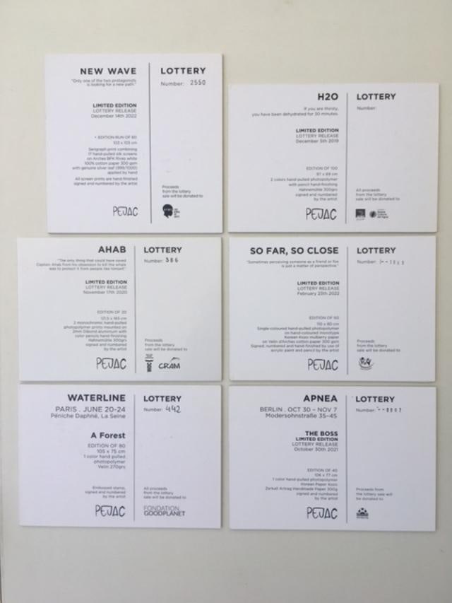 Pejac (b1977) Full Set of Miniprints Based On Original Screen Prints, Dated, Official Numbers - 2