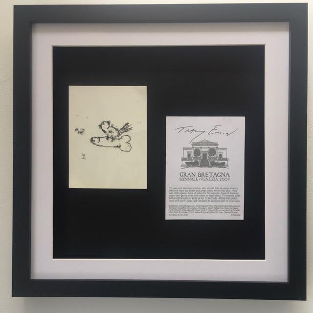 Tracey Emin (b1963)'Singing Bird' (For The Venice Biennale), Original 10 x 8cm Limited Edition, 2...: Title: Tracey Emin (b1963)'Singing Bird' (For The Venice Biennale), Original 10 x 8cm Limited Edition, 2007 Description: Tracey Emin (b1963) "Singing Bird" (for the Venice Biennale), Original 10 x