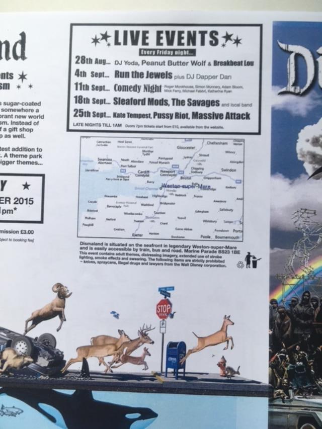 Banksy (b1974) ‘Wrong War’ & 6 Dismaland Bemusement Park Souvenirs Inc Framed Banksy Fre - 12
