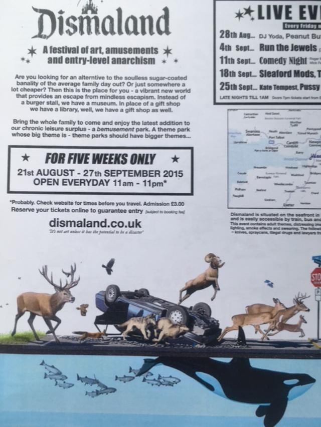 Banksy (b1974) ‘Wrong War’ & 6 Dismaland Bemusement Park Souvenirs Inc Framed Banksy Fre - 13