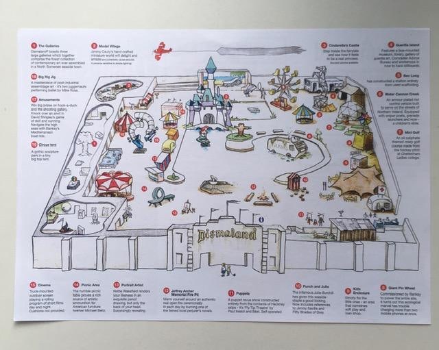 Banksy (b1974) ‘Wrong War’ & 6 Dismaland Bemusement Park Souvenirs Inc Framed Banksy Fre - 14