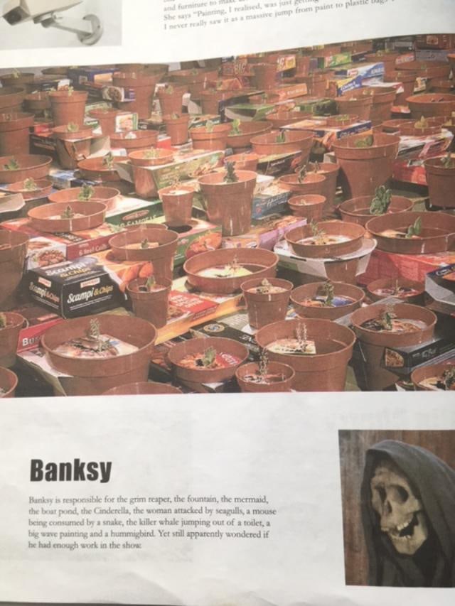 Banksy (b1974) ‘Wrong War’ & 6 Dismaland Bemusement Park Souvenirs Inc Framed Banksy Fre - 20