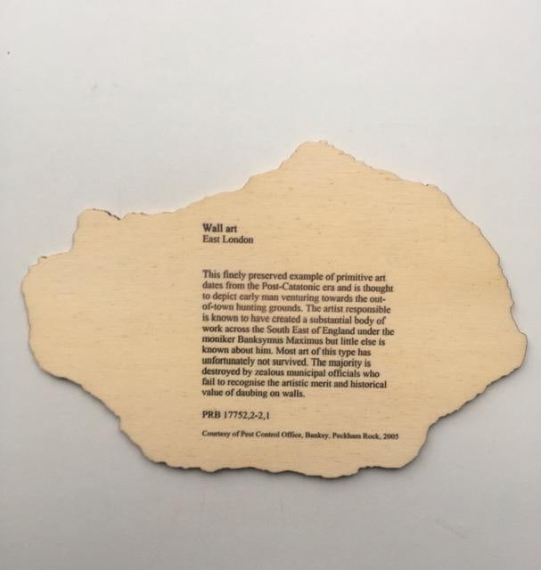 Banksy (b 1974) Peckham Rock ‘Shopping Trolly's' Cork Postcard, British Museum With Provenace, - 3