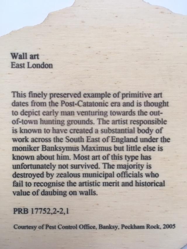 Banksy (b 1974) Peckham Rock ‘Shopping Trolly's' Cork Postcard, British Museum With Provenace, - 4