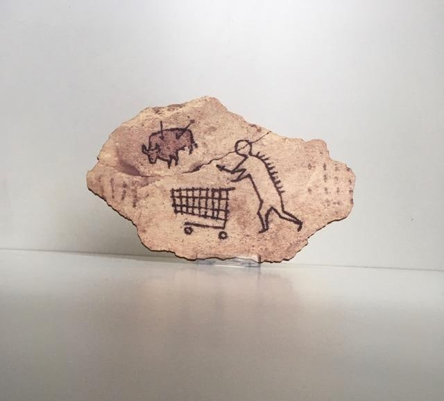 Banksy (b 1974) Peckham Rock ‘Shopping Trolly's' Cork Postcard, British Museum With Provenace, - 5