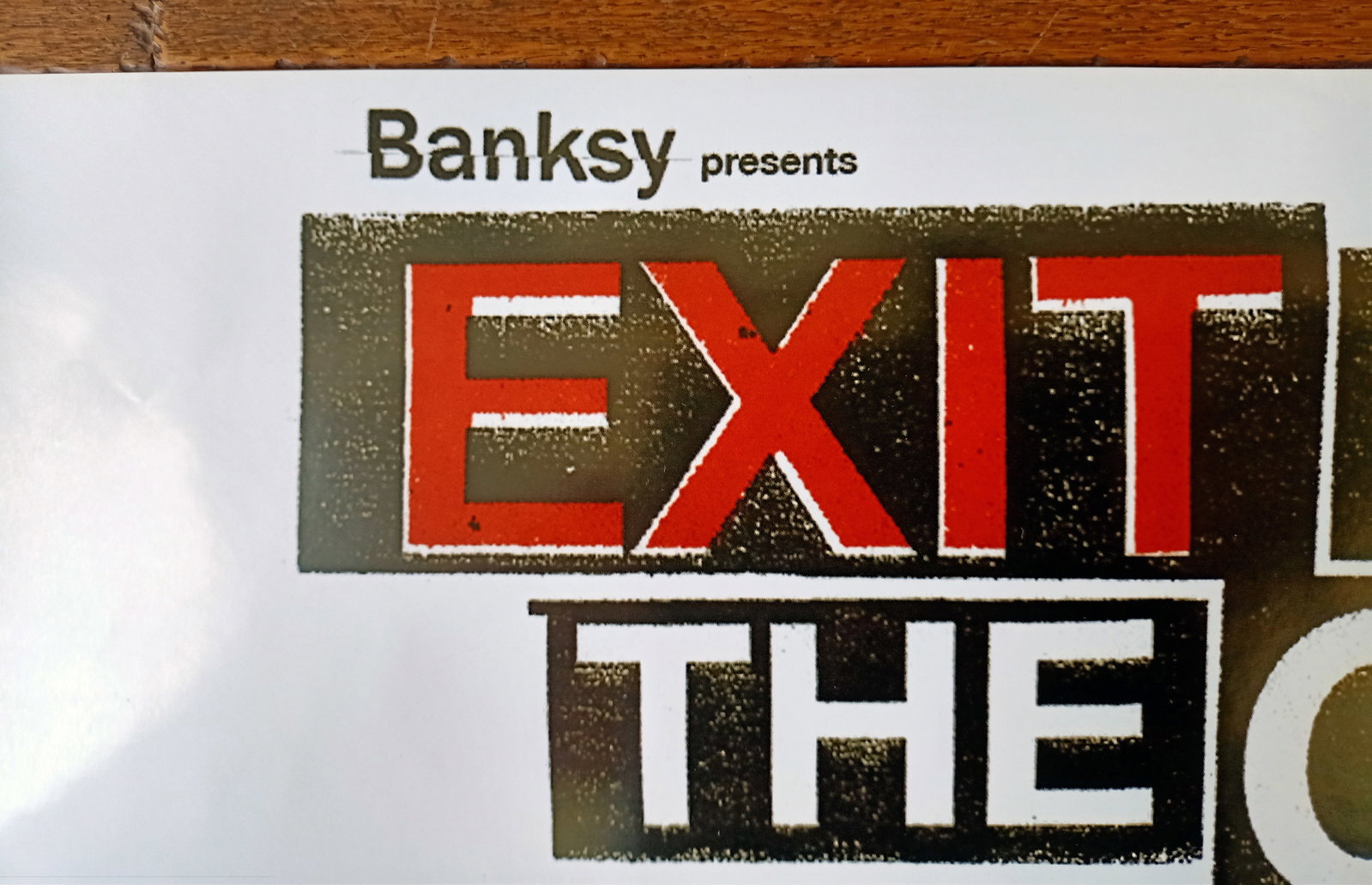 Banksy Official Rare Poster 'Exit Through The Gift Shop' 2010 (#0452.01) - 5