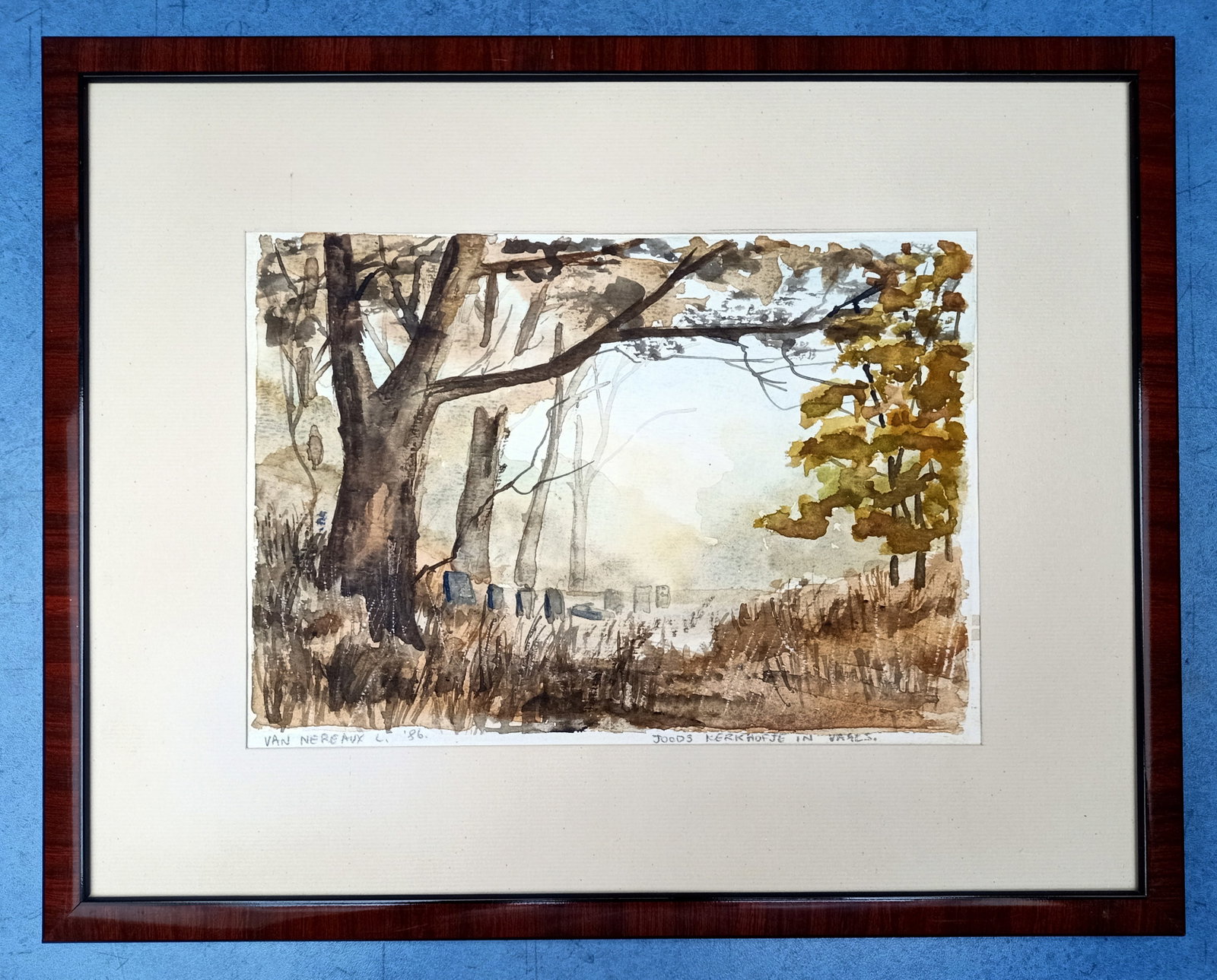 18 Paintings: Etch, Drawing and Watercolours For Sale (#0433) - 9