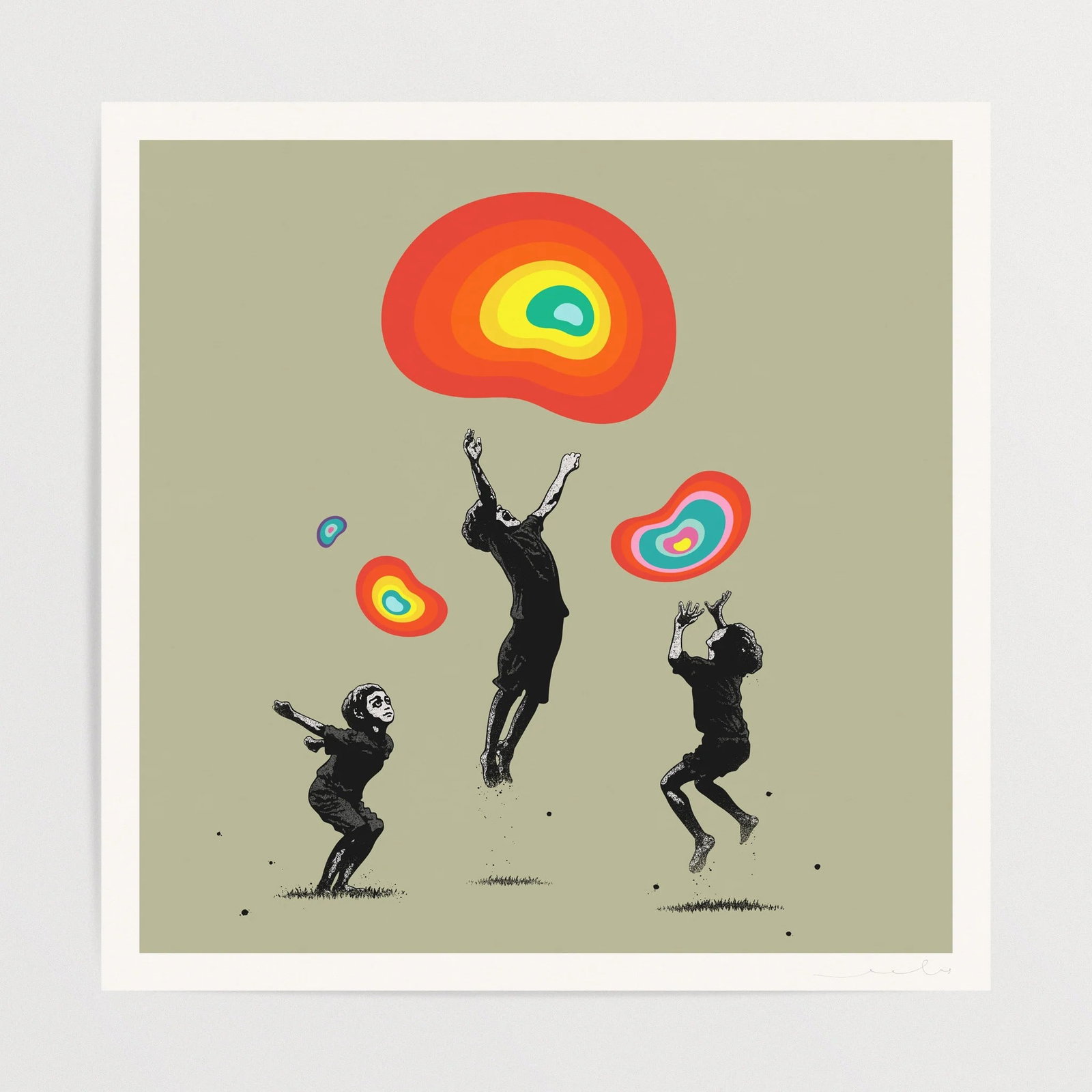 Eelus (b.1979) ‘Dream Catchers’ 17 Colour Screenprint With COA Graffiti/Street/Urban Art: Title: Eelus (b.1979) ‘Dream Catchers’ 17 Colour Screenprint With COA Graffiti/Street/Urban Art Description: EELUS (b.1979) ‘Dream Catchers’ 17 colour screenprint with COA