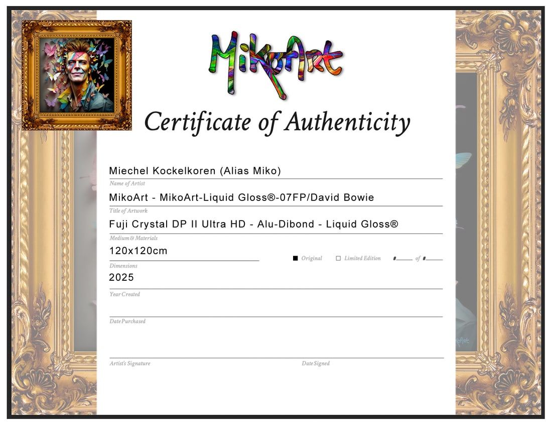 MikoArt - Epoxy Liquid Gloss - 07FP/David Bowie - 3